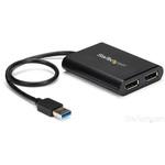 USB32DP24K60 USB3.0対応デュアルDPアダプタ 4K60Hz StarTech.com
