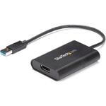 USB32DPES2 USB 3.0 - DisplayPort変換アダプター/4K30Hz/マルチモニター対応/USB Type-A接続/Windowsのみ/ブラック/USB - DP モニター 変換コネクター/ディスプレイ コンバーター StarTech.com