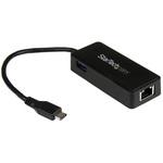 US1GC301AU USB Type-C有線LAN変換アダプタ ギガビット対応 USB 3.0ポート x1付き StarTech.com