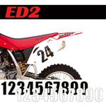 STDナンバー ED2  "1" MOTION