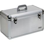 ◆新品◆アルミ 工具箱 ケース シルバー カギ付 & スタンダードフォームキット アルミケース(中皿付) シルバー TRUSCO アルミ製 【通販モノタロウ】