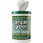 シンプルグリーンウェットタオル(75枚入) simple green