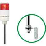Φ60 積層式LED表示灯+ブザー+点滅(ポール) 12V アロー(シュナイダーエレクトリック)