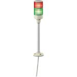 ハーモニーブランド Φ60 積層式LED表示灯円形取付台+ポール24V アロー(シュナイダーエレクトリック)