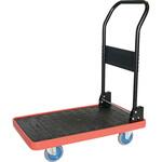 MKP樹脂製運搬車 折りたたみハンドル (コボレ止め付) TRUSCO