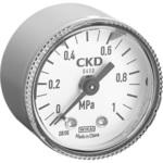 リミットマーク付圧力計 G45D CKD