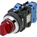Φ30シリーズ ASLN形 LED照光セレクタスイッチ 45°3ノッチ 2a IDEC(和泉電気)