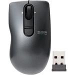 ワイヤレスマウス 無線 2.4GHz USB 3ボタン ブルーLED エコボタン付 チルトホイール搭載 MICRO GRAST SWITCH エレコム