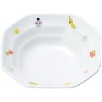 リ・おぎそ 子ども食器シリーズ 角皿 EBM