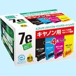 ECI-CA07E4P/BOX リサイクルインク Canon対応 BCI-7e エコリカ