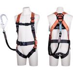 フルハーネス型墜落制止用器具 コアハーネス(CORE HARNESS)ランヤード付 ノビロン付 ツヨロン(藤井電工)
