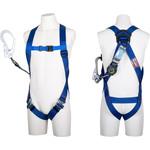 フルハーネス型墜落制止用器具 ライトハーネス(LIGHT HARNESS)ランヤード付 SRリトラ付 ツヨロン(藤井電工)
