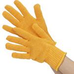 黄ナイロン手袋 FUKUTOKU(福徳産業)