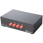 3入力1出力 AVセレクター 3台同時接続 スイッチ式 入力切替 監視
