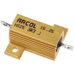 HS25 3R3 J Arcol 大電力用，メタルクラッド抵抗器，25W，3.3Ω，±5% ARCOL(OHMITE)