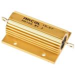 HS100 R1 J Arcol 大電力用，メタルクラッド抵抗器，100W，100mΩ，±5% ARCOL(OHMITE)