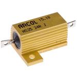 HS25 24R J Arcol 大電力用，メタルクラッド抵抗器，25W，24Ω，±5% ARCOL(OHMITE)