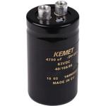 KEMET アルミ電解コンデンサ，ネジ端子 25V dc 47000μF KEMET