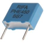 PHE450KK5100JR05 KEMET ポリプロプレンコンデンサ(PP)，250 V ac、400 V dc，10nF，±5% KEMET