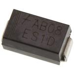 ES1D オンセミ， ファストリカバリー 整流ダイオード， 1A， 200V， 2-Pin DO-214AC (SMA) ON SEMICONDUCTOR