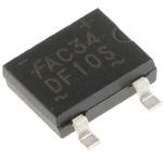 DF06S ON Semiconductor 整流用 ブリッジダイオード 単相 1.5A， 600V