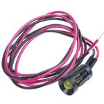 204-108 RS Pro LED表示灯， 黄 8mm， 12 V dc RS PRO