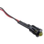 206-463 RS Pro LED表示灯， 黄 8mm， 24 V dc RS PRO