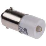 212-480 RS Pro LED表示ランプ 白 定格電圧：24 V ac/dc RS PRO