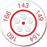 286-002 RS Pro， 温度感知ラベル 不可逆性 RS PRO