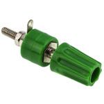 423-223 RS Pro 4 mmソケット (メス)， 緑， ニッケルめっき RS PRO