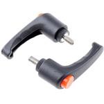 478-822 RS Pro クランプレバー， M6 グラスファイバー強化ナイロン RS PRO