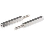 606-709 六角 スタンドオフ RS Pro 黄銅 M3 x 25mm RS PRO