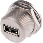 122-3022 USBコネクタ (タイプA)， メス RS Pro， ポート数:1 RS PRO