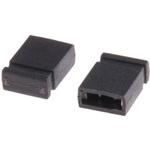 251-8503 RS Pro ショートリンク， メス， ストレート， 黒， 上部閉塞， 2極， 1列， 2.54mmピッチ RS PRO