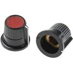 259-6834 RS Pro ボリューム調整つまみ (ノブ) / ノブ用アクセサリ シャフト：4mm， 直径：12mm RS PRO