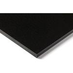 282-0711 RS Pro ナイロンシート 黒， 500mm x 300mm x 6mm RS PRO