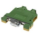 384-7004 RS Pro アース端子台， 埋め込みネジ， 2極， 緑 / 黄 RS PRO