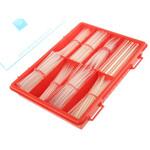 458-0639 RS Pro 熱収縮チューブ， 収縮後 1 mm， 1.6 mm， 3 mm， 3.2 mm， スリーブ長さ 10cm RS PRO