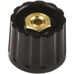 463-8463 RS Pro コレットノブ シャフト：6.4mm， 直径：21.3mm， x 高さ：17.1mm RS PRO