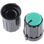 467-5945 RS Pro ボリューム調整つまみ (ノブ) / ノブ用アクセサリ シャフト：6mm， 直径：13.3mm RS PRO