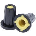 467-6033 RS Pro ボリューム調整つまみ (ノブ) / ノブ用アクセサリ シャフト：6mm， 直径：17mm RS PRO