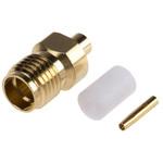 546-3131 SMAジャック RS Pro， ジャック， ストレート， コンタクト：金めっき RS PRO