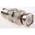 546-4954 同軸 変換アダプタ RS Pro ストレート BNC プラグ - TNC - ジャック ニッケル RS PRO