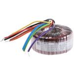 671-9139 RS Pro トロイダルトランス，1次：115V ac， 230V ac，2次：2 x 18V ac，電力：120VA RS PRO