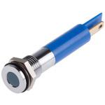 700-1678 RS Pro LED表示灯， 青 8mm， 12 V dc RS PRO