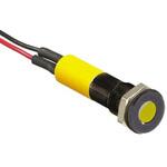 700-1867 RS Pro LED表示灯， 黄 6mm， 12 V dc RS PRO