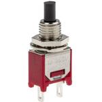 734-6735 RS Pro プッシュボタンスイッチ， SPST， 3 A @ 120 V ac， Off-(On)， パネルマウント RS PRO