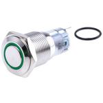811-8449 RS Pro プッシュボタンスイッチ， SPDT， 3 A @ 250 V ac， On-モーメンタリ， パネルマウント RS PRO