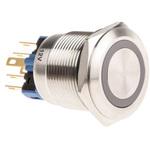 811-8483 RS Pro プッシュボタンスイッチ， SPDT， 5 A @ 250 V ac， On-On， パネルマウント RS PRO