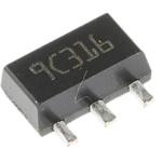L79L05ACUTR STMicroelectronics 負電圧 3端子レギュレータ， 100mA， -5 V 固定出力， 3-Pin SOT-89 STMicro